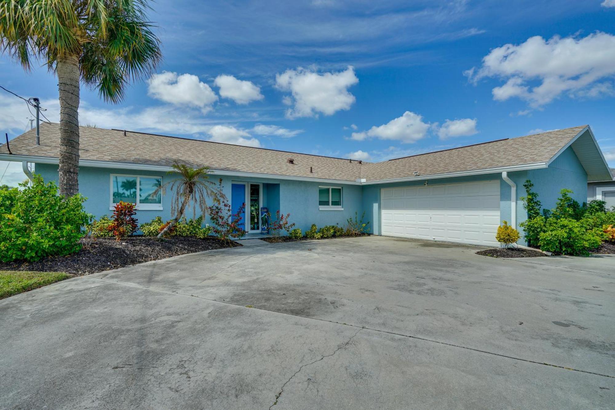 Beachy Cape Coral Home - Swim, Fish, Boat! Extérieur photo